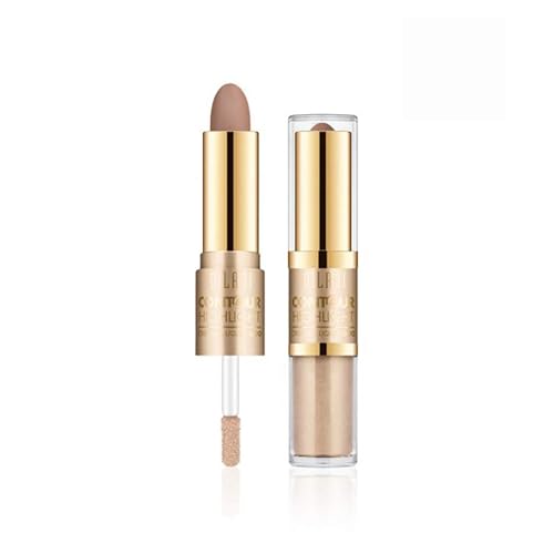 Milani Contour & Highlight Cream & Liquid Duo ~ Fair/Light 01 Beauty & Personal Care Milani