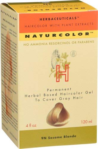 naturcolor Haircolor - Sesame Blonde Hair Dye, 4 Fl Oz (9N) Beauty & Personal Care naturcolor