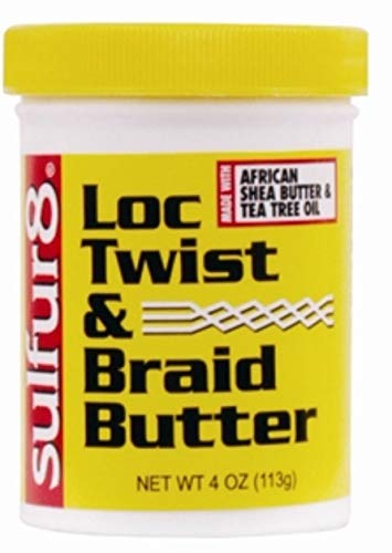 Sulfur8 Loc Twist & Braid Butter, 4 oz (Pack of 4) Beauty & Personal Care SULFUR8