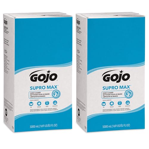 GOJO PRO TDX Supro Max Heavy-Duty Hand Cleaner Refill 2ct x 5000mL, 7572-02