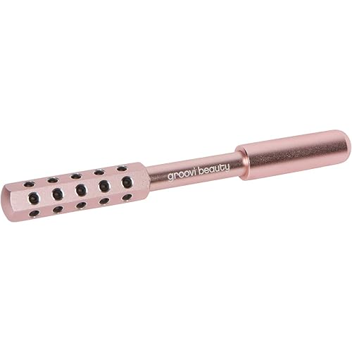 GROOVI BEAUTY Face Roller Massaging Stones Uplift Skin, Promote Lymphatic draining, Reduces fine Lines & Wrinkles, de-Puffs The Skin & Reduces Facial Beauty & Personal Care GROOVI BEAUTY