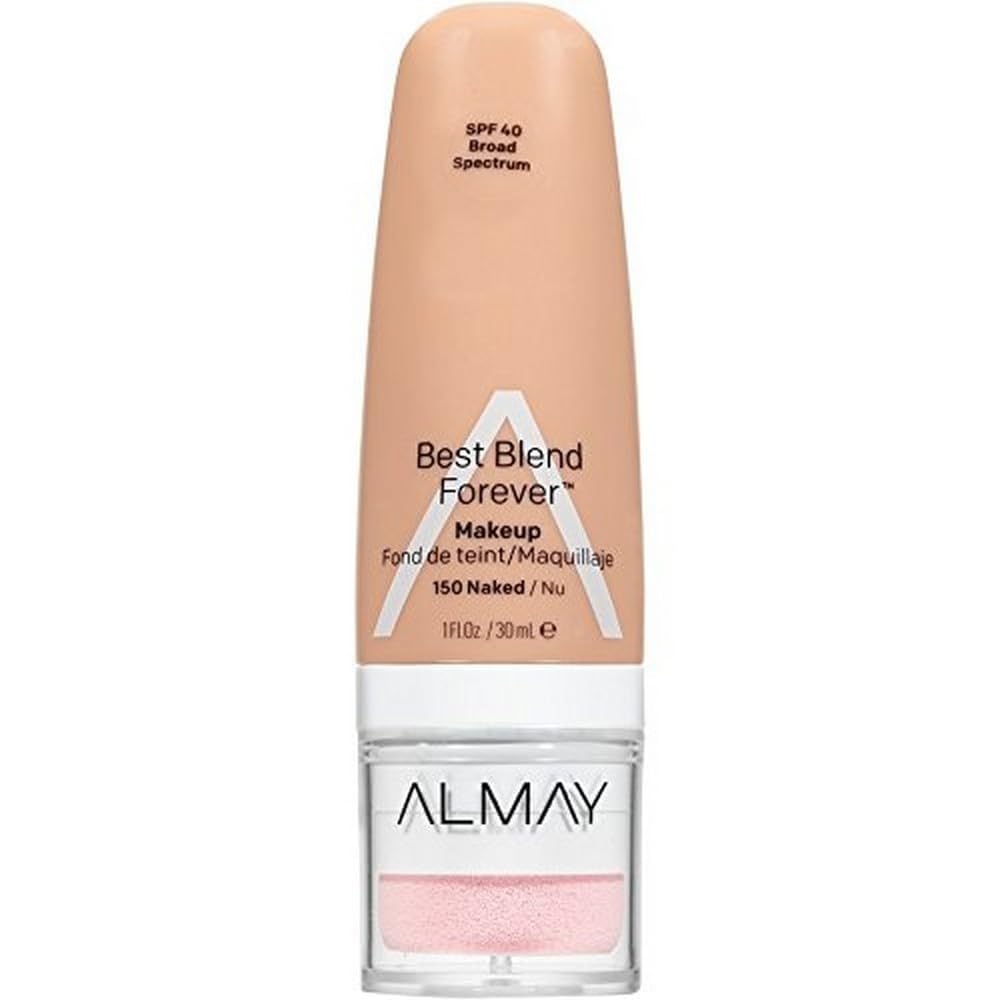 Almay Best Blend Forever Foundation, Naked, 1 fl. oz., SPF 40 Broad Spectrum
