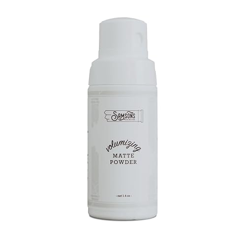 SAMSON'S HAIRCARE Volumizing Matte Powder, Natural Texture Enchancer and Oil Control, Easy to use, Water Soluble, Safe Ingredients, Convenient, 1.4 Beauty & Personal Care SAMSON'S HAIRCARE