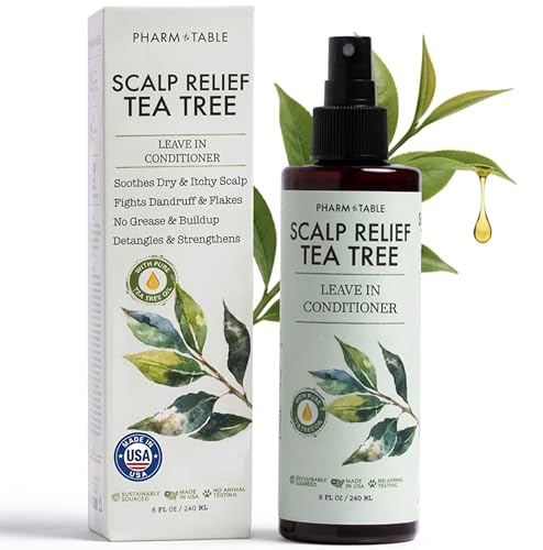 Leave In Conditioner Spray - Tea Tree Scalp Treatment Beauty and Personal Care PHARM TO TABLE Default Title