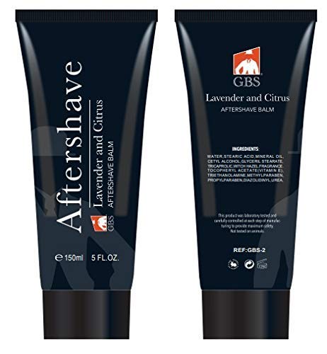 G.B.S Aftershave Balm Calms, Set of 2-5oz Lavender/Citrus and 5oz Sandalwood Beauty and Personal Care G.B.S