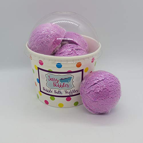 Raspberry Boom Bubble Bath Truffles, 5 pack by Sassy Bubbles Beauty and Personal Care Sassy Bubbles