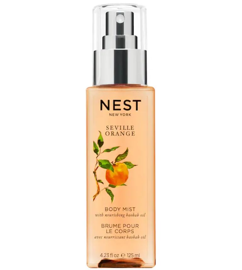 NEST New York Seville Orange Perfume Oil Body Mist, 4.2 Fl Oz (Pack of 1), Clear Beauty & Personal Care NEST New York