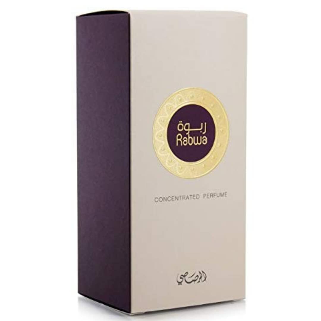 RASASI Rabwa for Men and Women Unisex 19ml(0.6 oz) | Concentrated Perfume Oil | Smooth Woody and Patchouli Notes Enhanced by Bergamot | Elegant Bottle Beauty & Personal Care RASASI