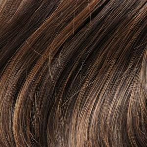Mimic - Curly Ponytail Wrap Elasticized Scrunchie Attachment by EasiHair Hairpieces,4H27