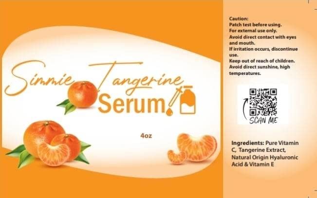 Simmie Tangerine Serum (4 oz) Beauty & Personal Care Simmie