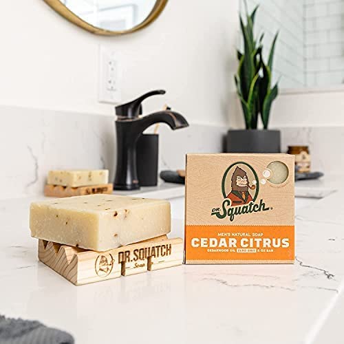Dr. Squatch DISCONTINUED All Natural Bar Soap for Men with Zero Grit, Cedar Citrus Beauty & Personal Care Dr. Squatch