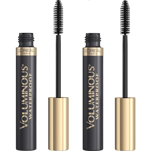 L’Oréal Paris Makeup Voluminous Original Waterproof Mascara, Black Brown, 0.28 Fl Oz (Pack of 2) Beauty and Personal Care L'Oreal Paris Default Title