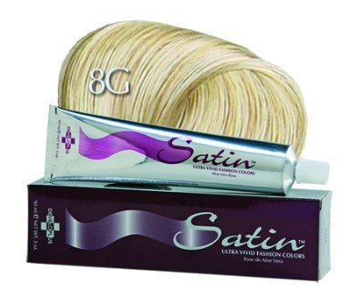 Developlus Satin Color #8G Light Golden Blonde 3 Ounce (88ml) (3 Pack) Beauty & Personal Care Developlus