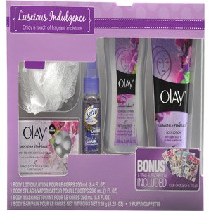 OLAY LUSCIOUS INDULGENCE HOLIDAY GIFT SET Beauty & Personal Care Olay