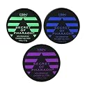 Secret of Pharaoh Holographic Chunky Glitter Emerald Forest and Aquamarine Bundle with Purple Shake by EBIN NEW YORK - Multi-Color Large Flake Craft Beauty & Personal Care EBIN NEW YORK