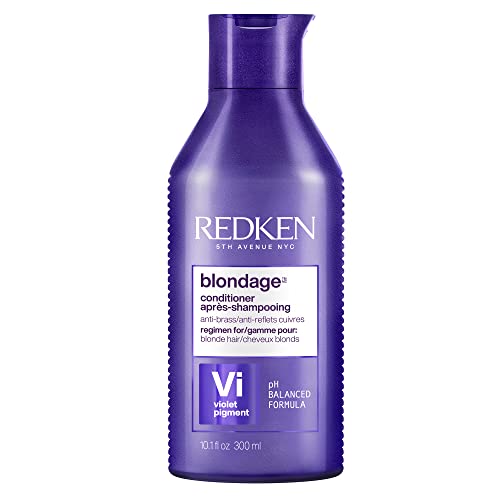 Redken Blondage Purple Conditioner - For Blonde Hair, 10.1 Fl Oz