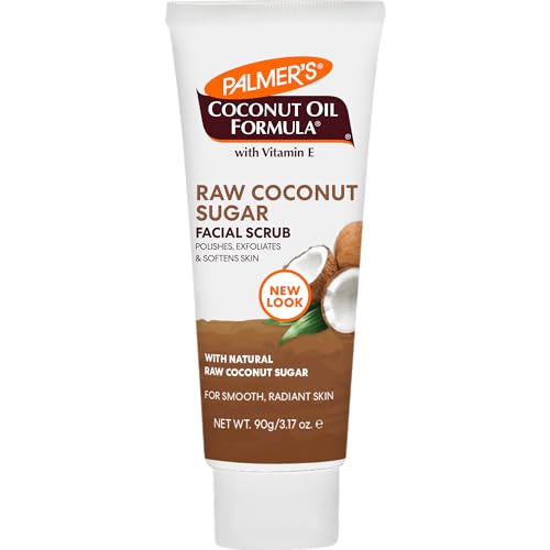 Palmer's Coconut Oil Formula Coconut Sugar Facial Scrub Exfoliator, Face Scrub to Gently Exfoliate Away Dirt and Dead Skin Cells with Chamomile Beauty & Personal Care Palmer's