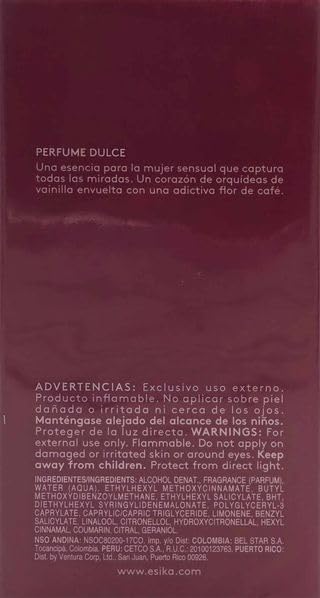 Aeiniwer Vibranza by Christian Meier Esika 1.5 fl.oz. Beauty & Personal Care Life Nutrition