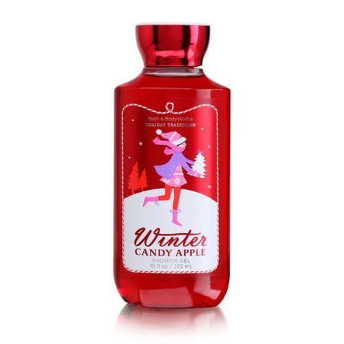 Bath & Body Works Holiday Traditions Winter Candy Apple Shower Gel 10 Fl. Oz. Beauty & Personal Care Bath & Body Works