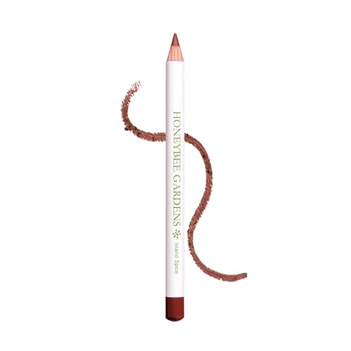 Honeybee Gardens Irresistible Lip Liner In Island Spice, Rosey Cinnamon Color, Long-Lasting, Gluten-Free, Vegan, 0.04 oz Beauty & Personal Care Honeybee Gardens