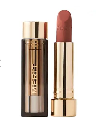 Merit Signature Lip Lightweight Matte Lipstick - 0.10 oz / 3 g (Antibes (soft peach), standard) Beauty & Personal Care Merit