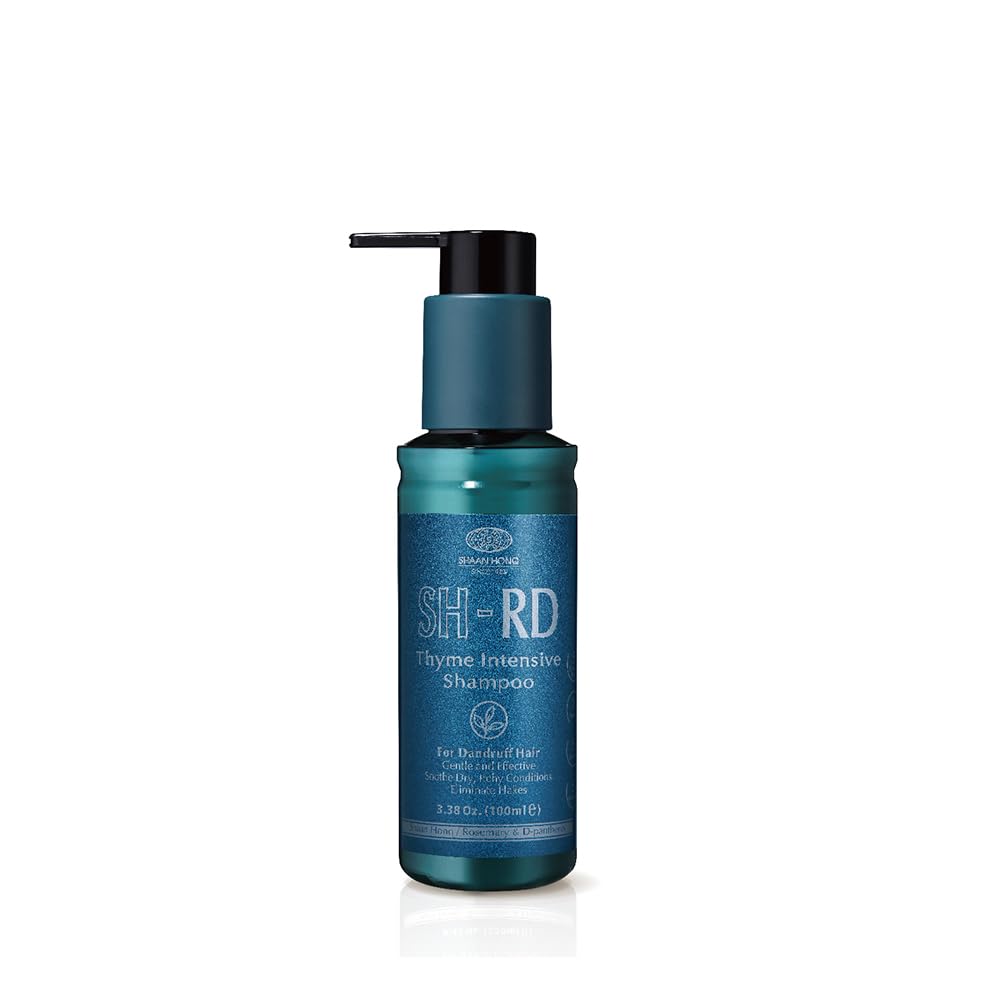 SH-RD Thyme Intensive Shampoo for Itchy Scalp and Dandruff Relief | 1% Zinc Pyrithione Added | Soothing, Rebalancing Scalp Condition - 3.38oz/100ml
