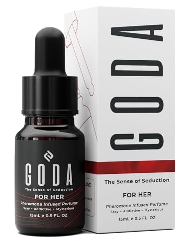 GODA Pheromones Perfume for Women - The Original - Long-Lasting Women's Fragrances with Jasmine and Rose, Vegan & Cruelty-Free - 15ml/0.50 fl. oz Beauty & Personal Care GODA