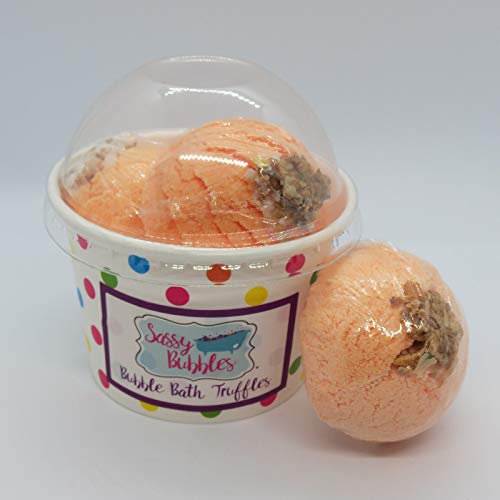 Mango Mandarin Bubble Bath Truffles, 3 pack by Sassy Bubbles Beauty and Personal Care Sassy Bubbles