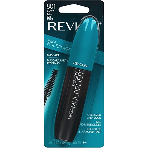 Revlon Mega Multiplier Mascara, Blackest Black, 0.28 Fluid Ounce Beauty & Personal Care REVLON