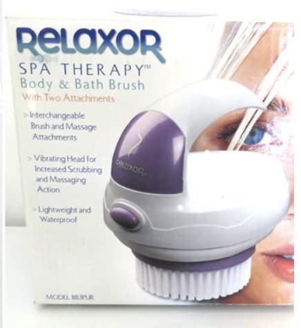 Relaxor BB3PUR Body and Bath Palm Style Brush Beauty and Personal Care Relaxor