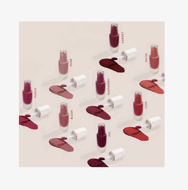 FLOWER BEAUTY By Drew Barrymore Perfect Pout Lip Color - Soft Matte Finish - Liquid Lipstick - Comfortable + Lightweight Feel (Blush) Beauty & Personal Care FLOWER