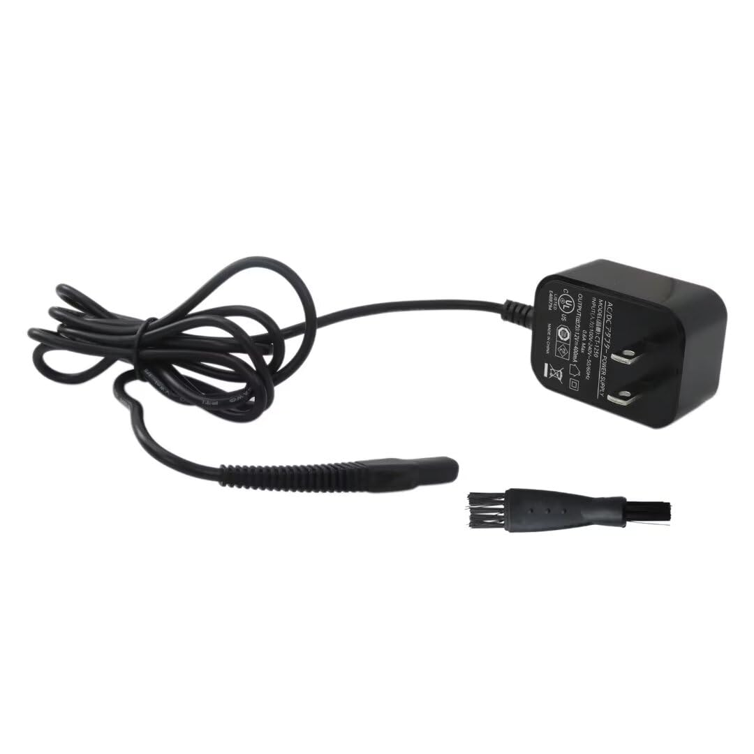 Shaver Charger 12V 400mA Replacement for B-raun Series 3:350 370 340 320 330 380 310 310s 3000BT 3010BT 340s-4 380s-4 3000s 3040s 3050cc 310-1 340s Beauty and Personal Care USonline911