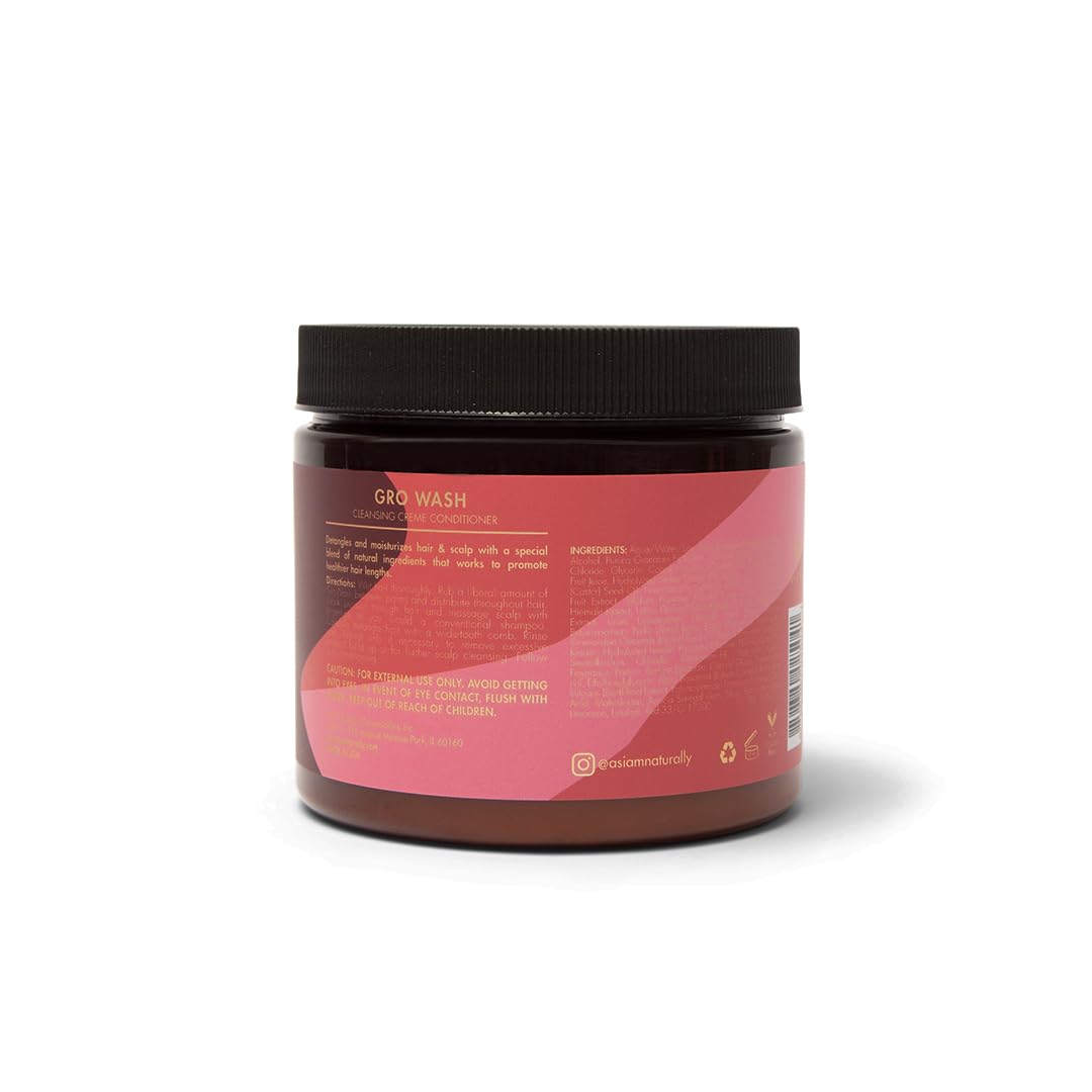 AS I Am Long and Luxe Growash Cleansing Creme Conditioner, 16 Ounce Beauty & Personal Care As I Am