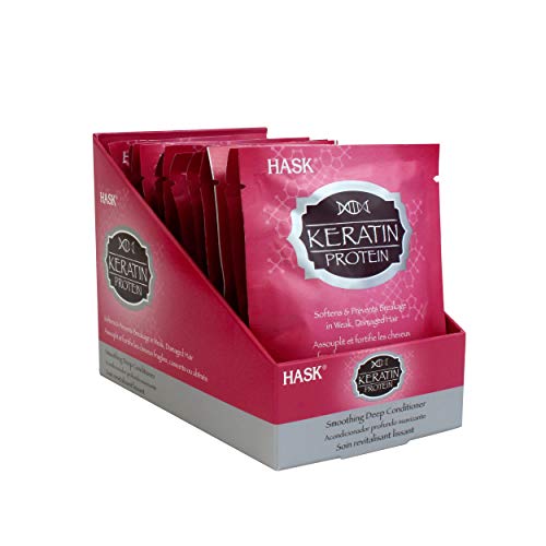 HASK Smooth Keratin Deep Conditioner, 1.75 oz (Pack of 12)