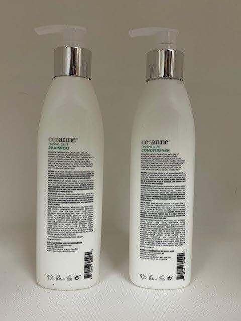 Cezanne Revive Curl Shampoo and Conditioner 10oz Duo Beauty & Personal Care Cezanne