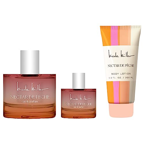 Nectar De Peche Eau de Parfum 3 Piece Gift Set, by Nicole Miller Beauty & Personal Care Nicole Miller New York