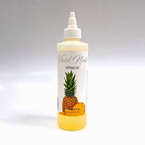 Vivid Nails Cuticle Oil Scented Salon Quality, 8oz (Pineapple) Beauty & Personal Care Vivid Nails