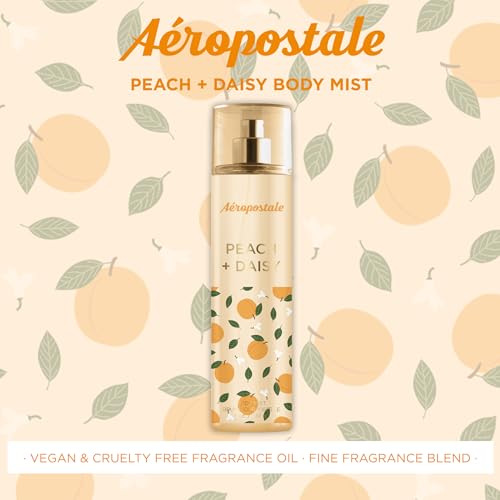 Aeropostale Peach + Daisy Body Mist, 8 fl. oz Beauty & Personal Care AEROPOSTALE