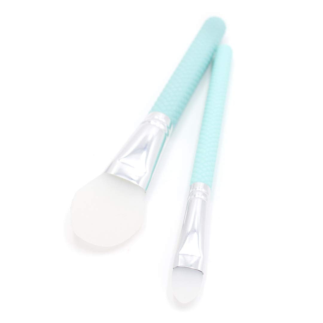 MODA Spa 2pc Silicone Face Mask Applicator Kit - Skincare Brush Set for Creams, Clays & Serums - Vegan & Mess-Free Beauty & Personal Care Royal & Langnickel