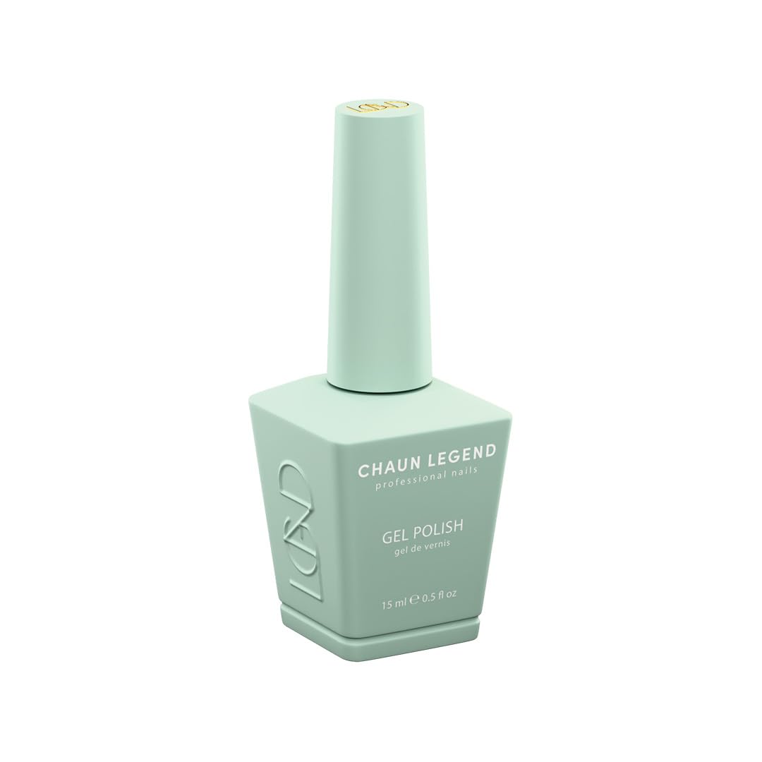 Chaun Legend Gel Nail Polish | Frosty Mint LG5136 (seafoam green) | Soak Off UV LED Cure Gel Polish High Gloss 15ml