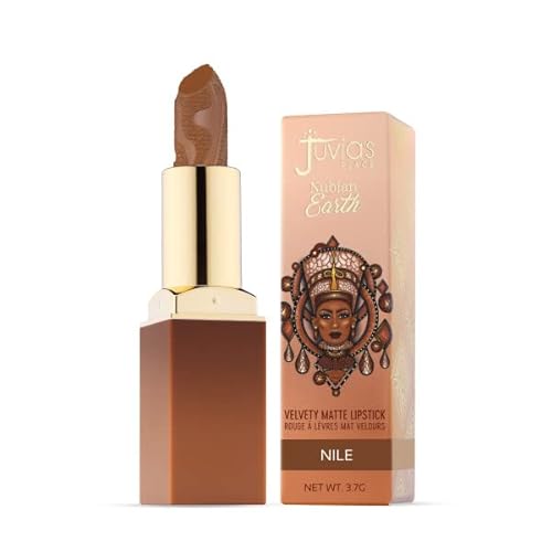 Juvia's Place Nubian Earth Matte Lipstick Nile - Hydrating & Long-lasting, Richly Pigmented Lip Makeup, Creamy Lipstick with Matte Finish, Beauty Beauty & Personal Care Juvia's Place