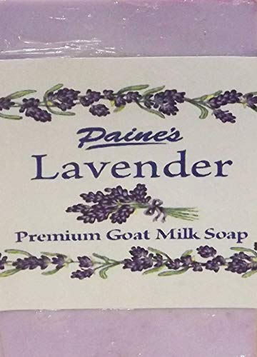 Paine's Lavender Premium Goat Milk Soap 4.5 oz bar Maine made natural Beauty & Personal Care Paine's