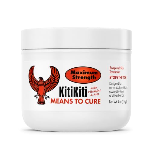 Kitikiti Scalp & Skin Treatment Means to Cure Maximum Strength 4 Oz W/vitamin & Aloe