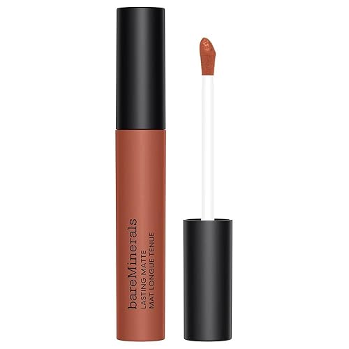 bareMinerals Mineralist Lasting Matte Liquid Lipstick for Women, Velvet Matte Finish, All-Day Wear, Weightless, Non-Drying Formula, Talc-Free Beauty & Personal Care bareMinerals