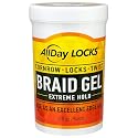 AllDay Locks Braid Gel Extreme Hold - Braiding Gel for Cornrows, Locks, & Twisting, Moisturizing Edge Control for Women and Men, Natural Formula Beauty & Personal Care AllDay Locks