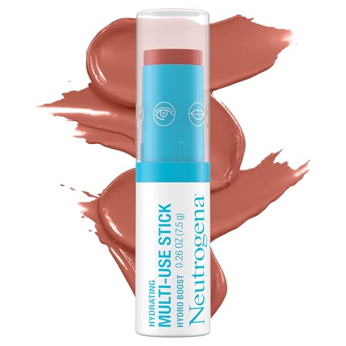 Neutrogena Hydro Boost Hydrating Multi-Use Makeup Stick with Hyaluronic Acid, Gentle Multi-Use Colored Makeup Balm to Brighten Lips, Cheeks & Eyes Beauty & Personal Care Neutrogena