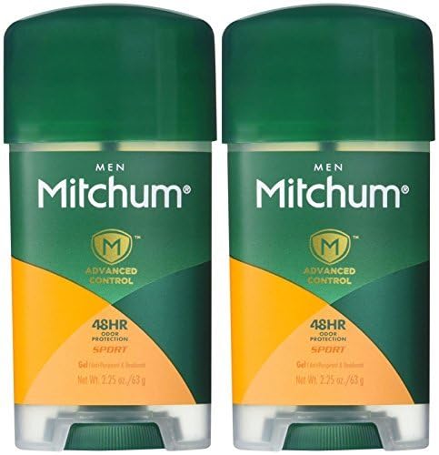 Mitchum Clear Gel Antiperspirant & Deodorant for Men, Super Sport - 2.25 oz - 2 pk Beauty and Personal Care Mitchum