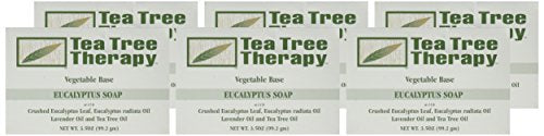 Tea Tree Therapy Vegetable Base Bar Soap, Eucalyptus, 6 Count Beauty & Personal Care Tea Tree Therapy
