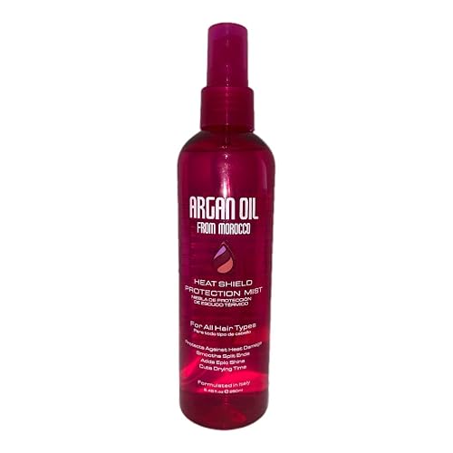 Argan Oil from Morocco Heat Shield Protection Mist, 8.45 fl.oz. (250 ml) Beauty & Personal Care Argan Cosmetics