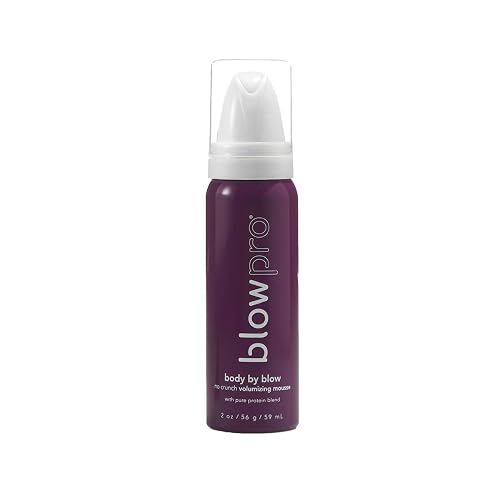 blowpro Body By Blow No Crunch Volumizing Mousse - Hair Thickening Texturizing Spray Foam for Thicker, Fuller, Textured & Weightless Hair - No Oily or Beauty & Personal Care blowpro